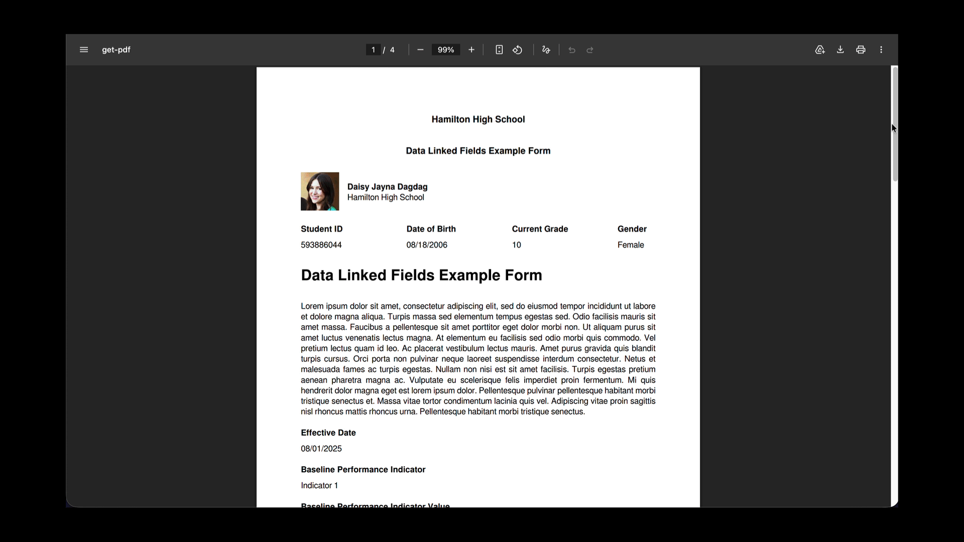 Data Linked Fields Report.gif